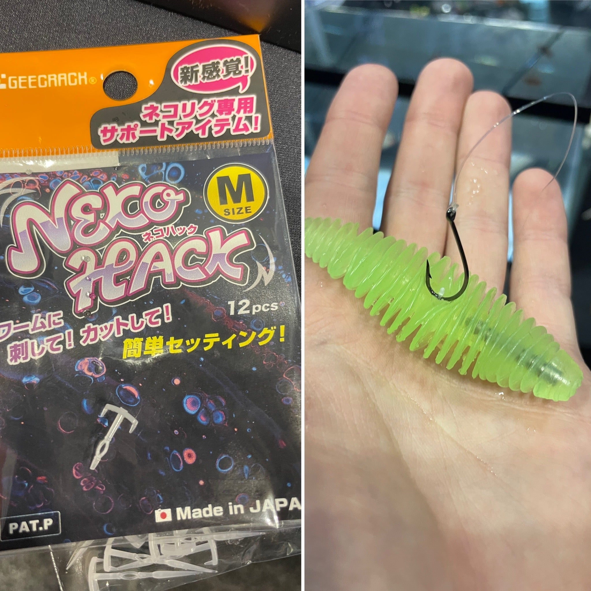 Neko Hack plastic pegs