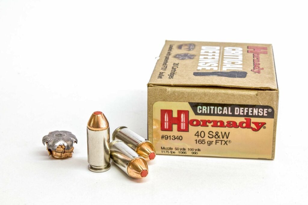 Hornady 165-grain Critical Defense