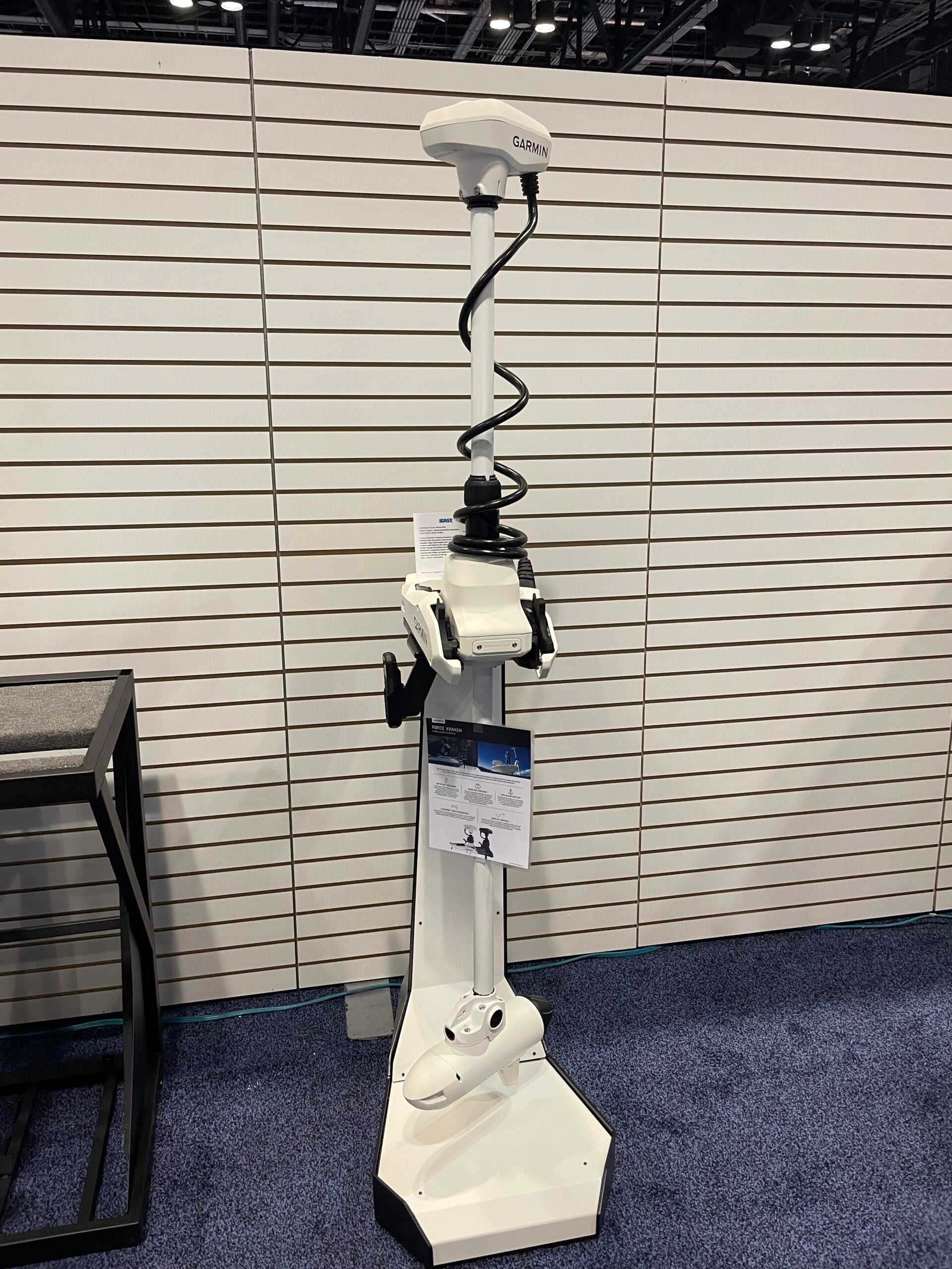 garmin force kraken trolling motor