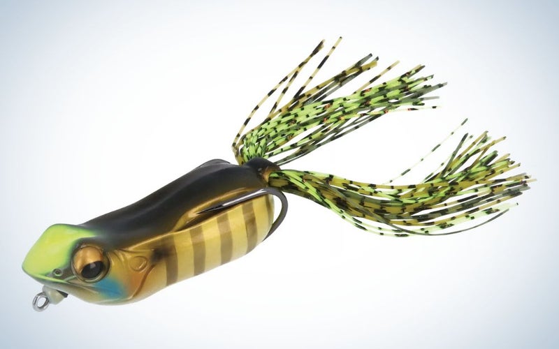 Megabass Big Gabot is the best large frog lure.