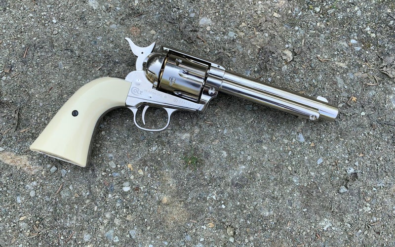 Umarex Peacemaker bb gun revolver.