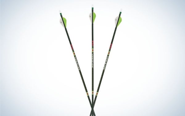 Carbon express maxima hunting arrow.