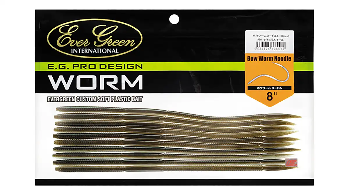 Daiwa Evergreen bow Worm Noodle