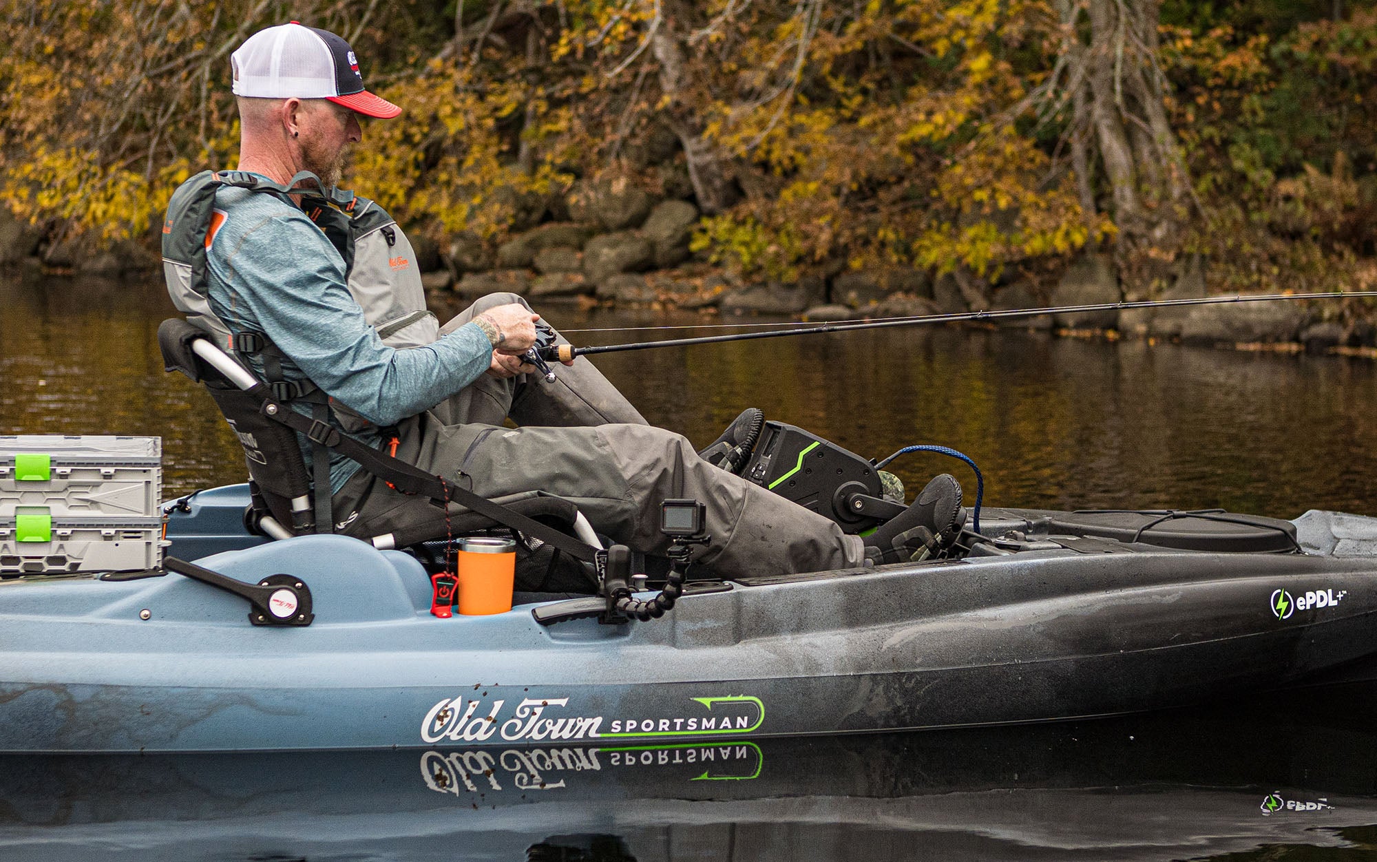 Man fishes out of BigWater 132.