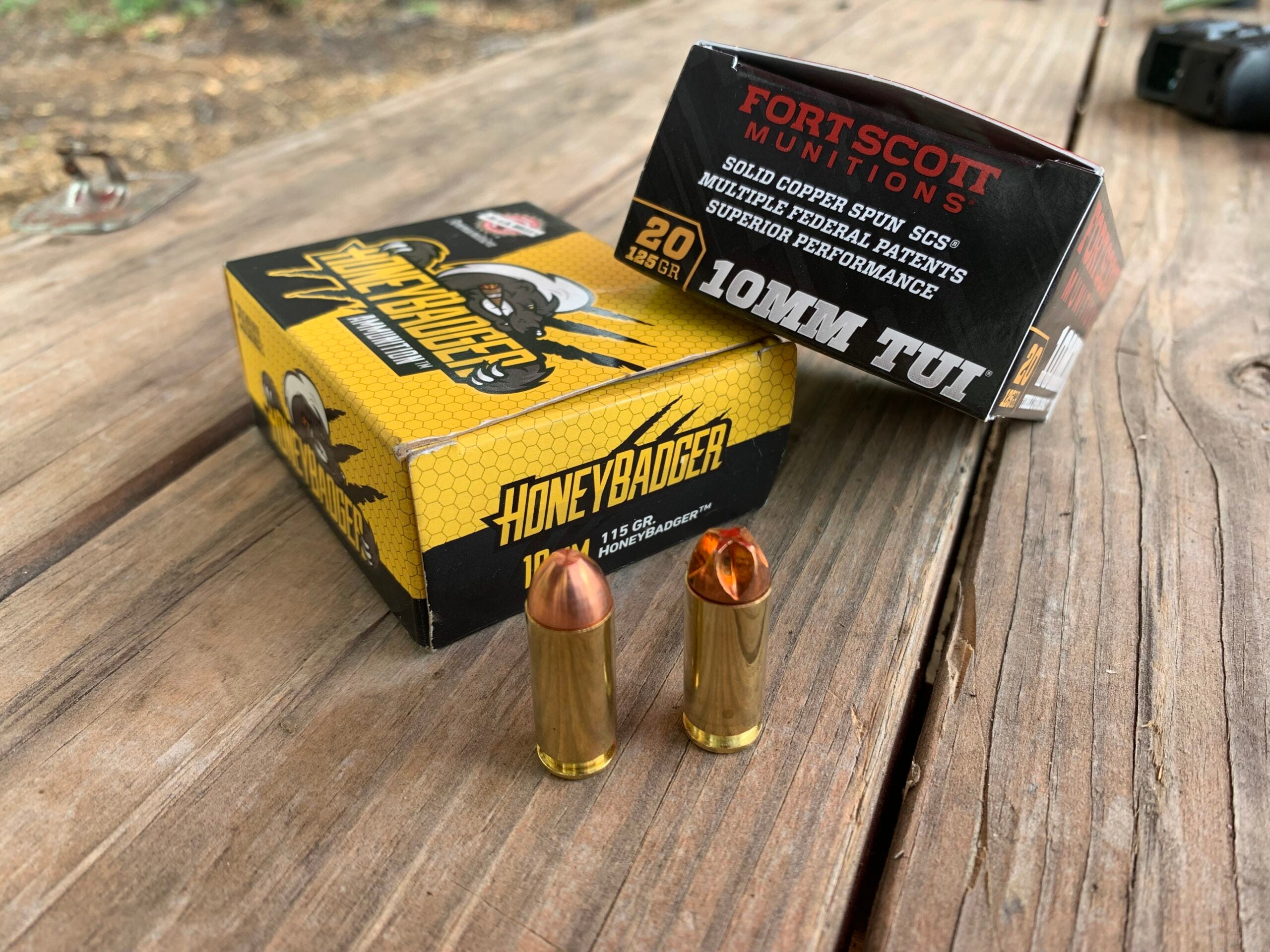 9mm vs 10mm, monolithic bullets