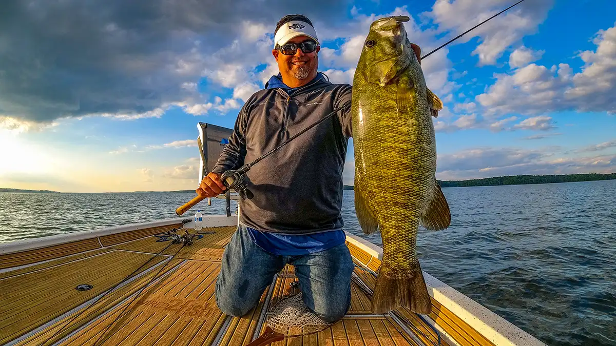 BFS Gear accounted for this big smallmouth on Ky Lake