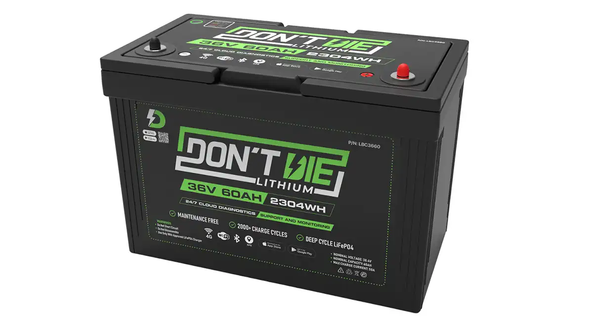 Lithium Battery Company 36V 60AH LIFEPO4 battery