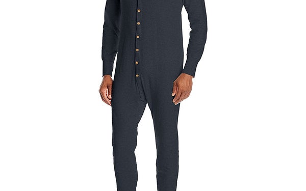 Duofoldâs Menâs Mid Weight Double-Layer Thermal Union Suit