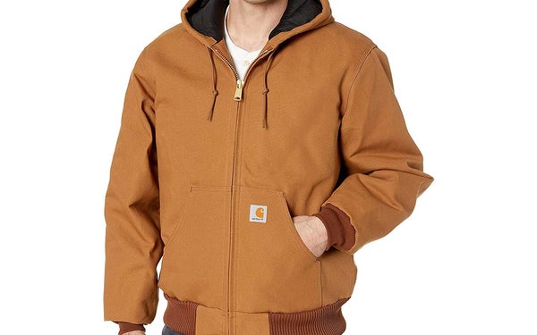 Carhartt Men's Quilted Flannel Lined Duck Active Jacket