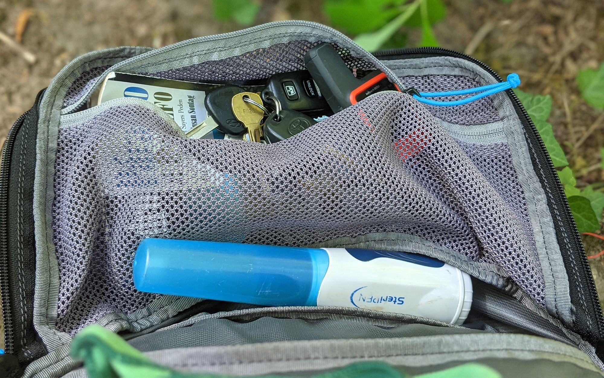 While the brain of the backpack is nicely sized, with an inner mesh pocket, multiple testers noted the lack of a zip pocket on the outside.