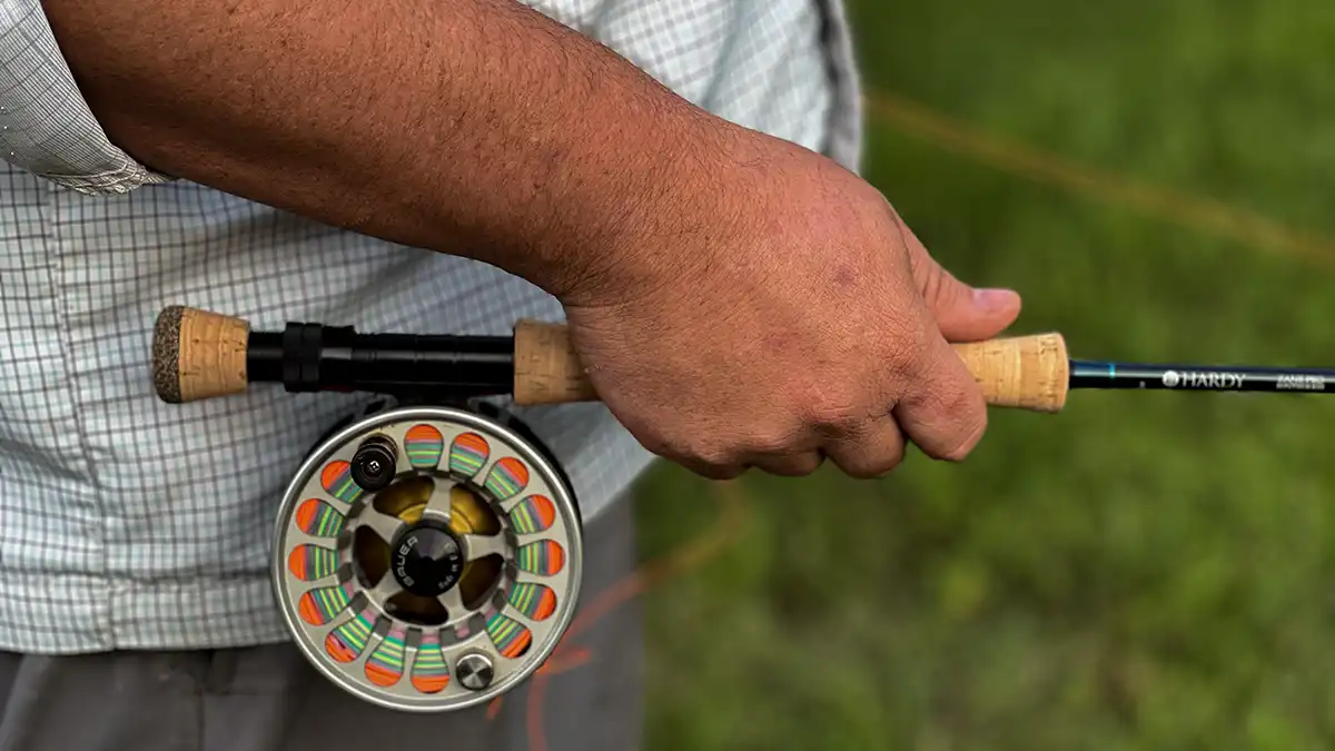fly fishing grip