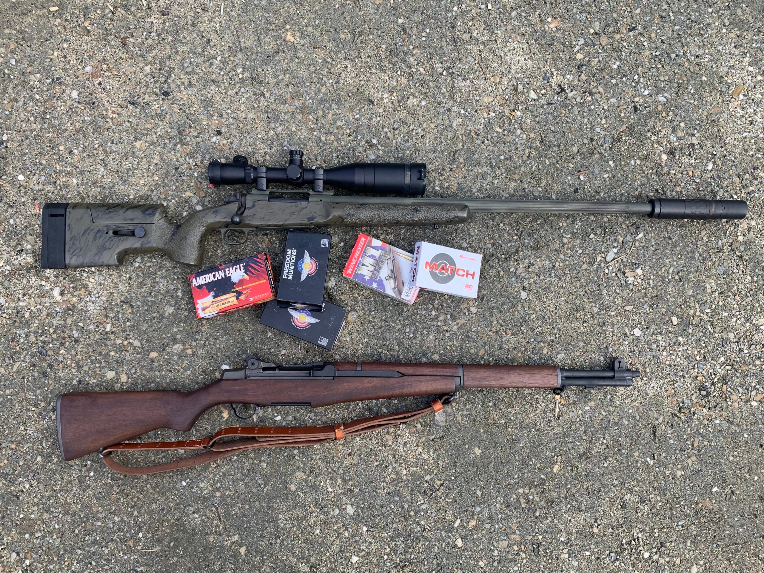 test rifles for ammo for the m1 garand