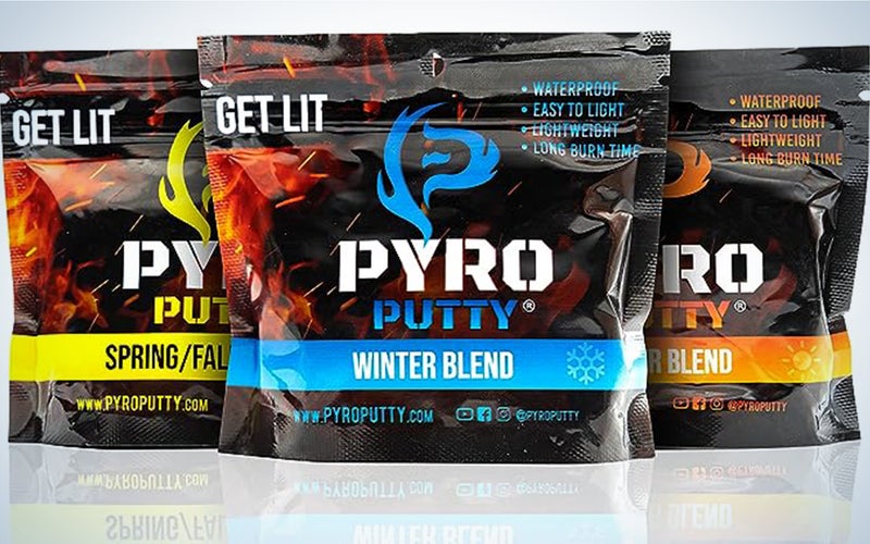 We tested pyro putty.