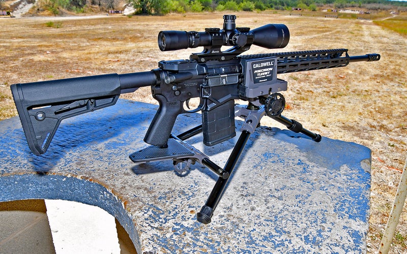 We tested the Caldwell Precision Turret Shooting Rest.