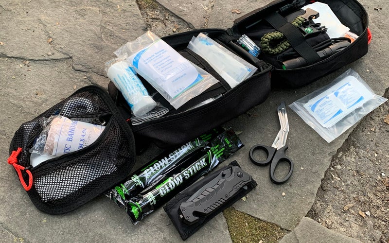 Everlit large pouch survival kit