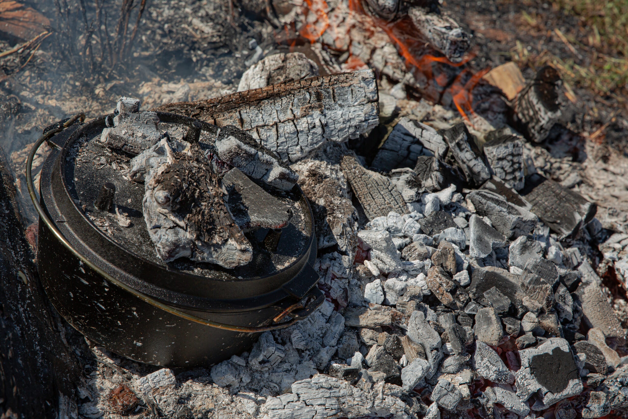 dutch over sitting on coals