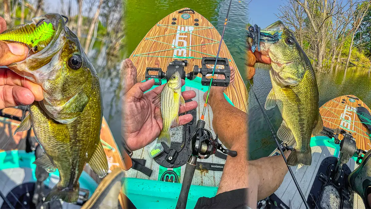 jason bass fishing in bote rackham aero inflatable sup skiff