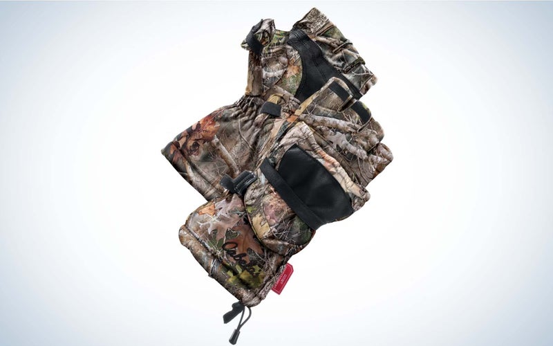 The Cabela's Glomitts hunting gloves.