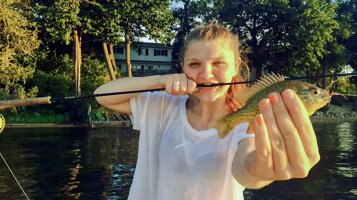 first fish on the fly