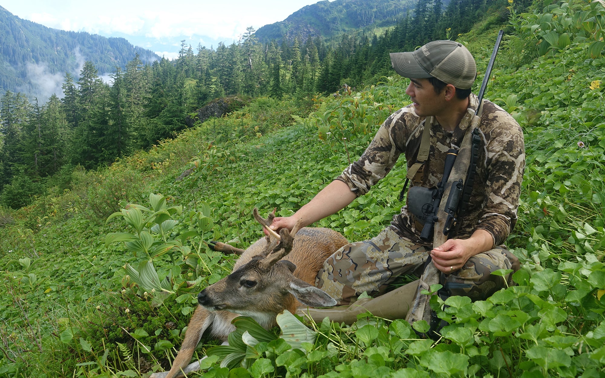 Author wears La Chameau hunting boots.