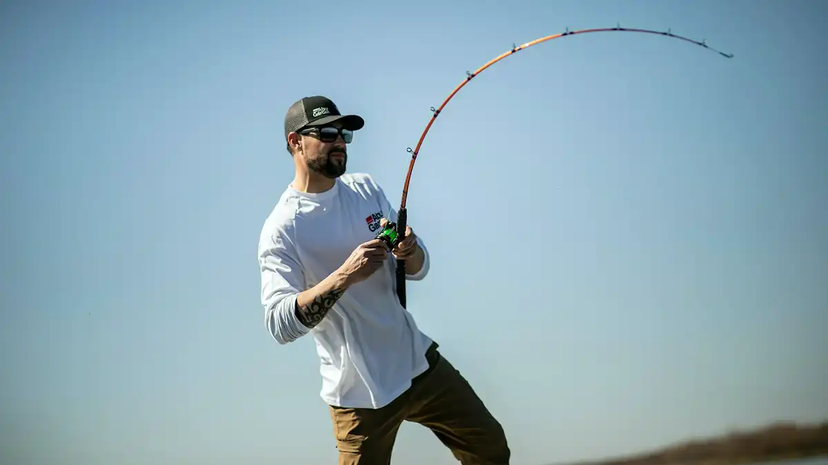 catfish rod bend