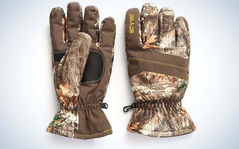 Hot Shot Menâs Camo Defender Glove