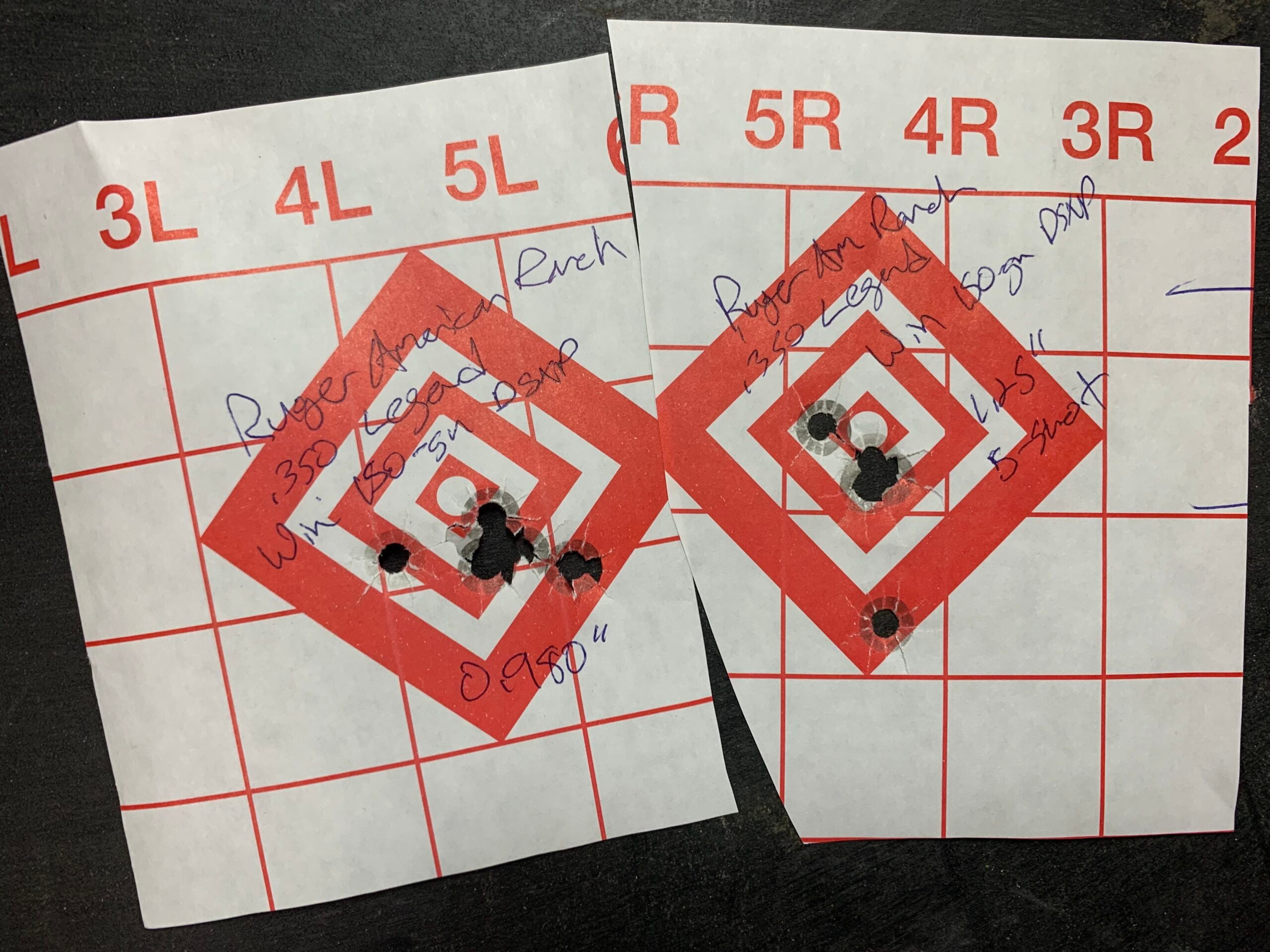 .350 Legend rifle accuracy