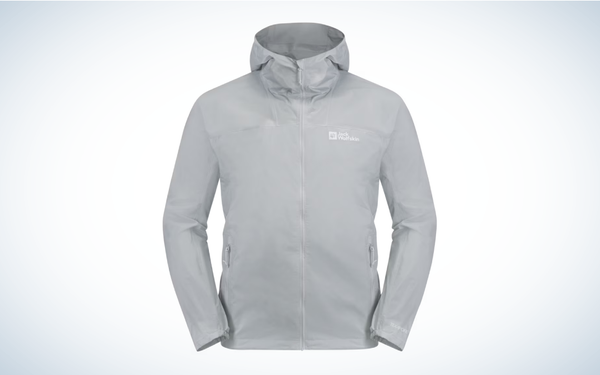 Best Backpacking Rain Jackets: Jack Wolfskin PreLight 2.5L