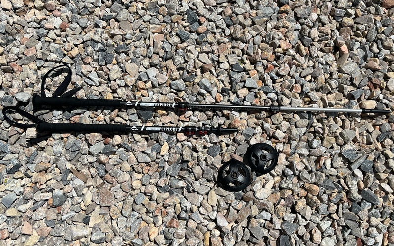 The MSR Dynalock Explore Backcountry Poles are the most versatile.