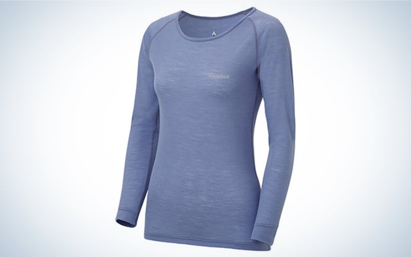 We tested the Montbell Super Merino Wool Lightweight Shirt.