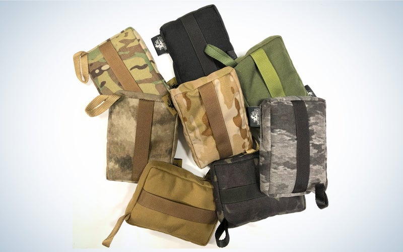 We tested the Rifles Only Rear Bag.