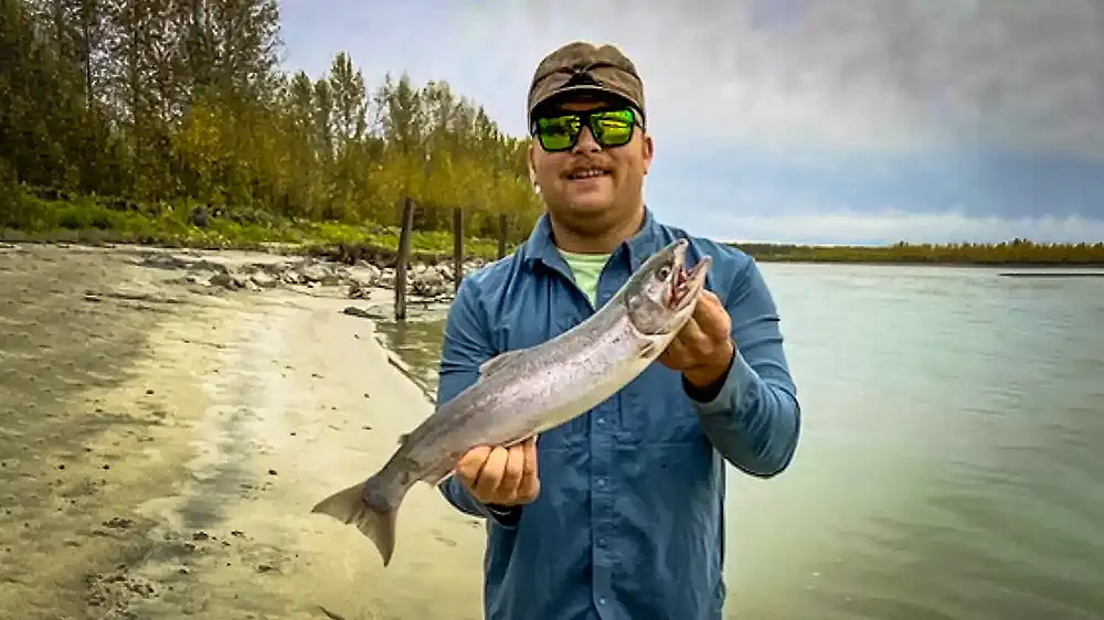 first trout in alaska