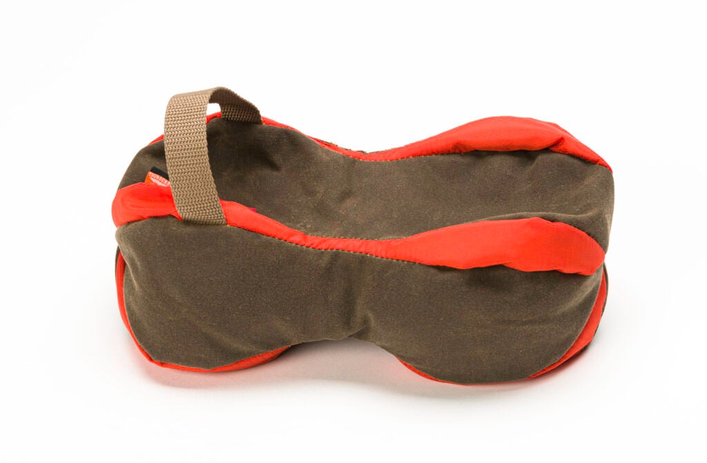 Long-range hunting gear includes a lightweight shooting bag like this one.