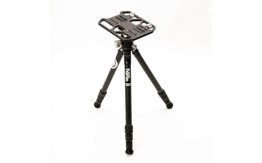 A tripod is a critical tool for long-range hunters.