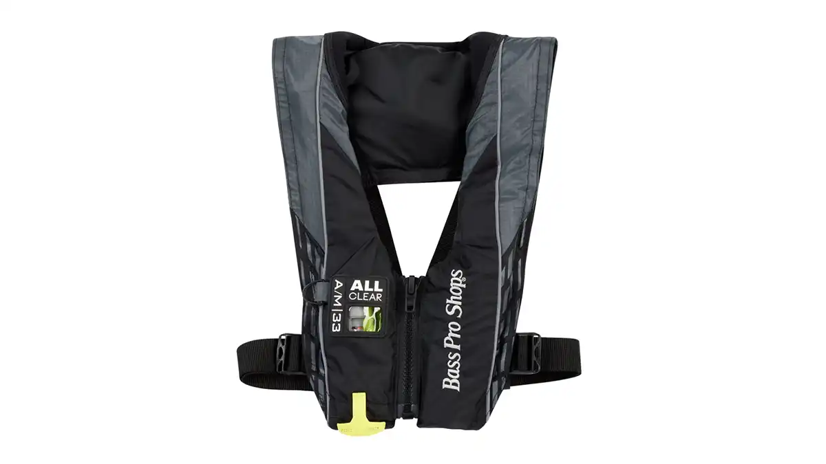 Bass pro shops am33 inflatable life vest