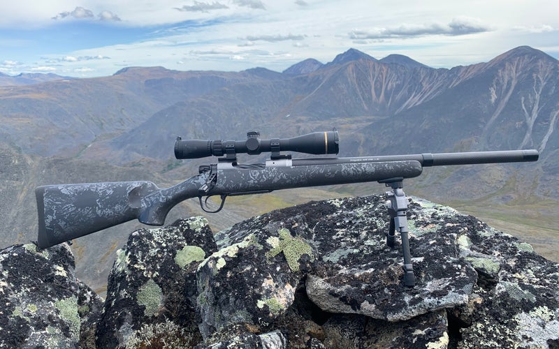 The Christensen Arms Ridgeline FFT Titanium in the sheep mountains