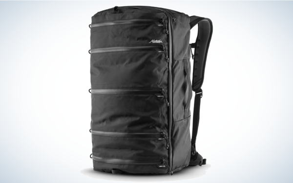 Matador SEG45 Travel Pack on gray and white background