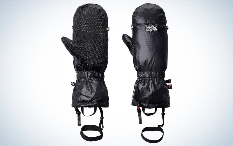 We tested the Mountain Hardwear Compressor Gore Tex Mitt.