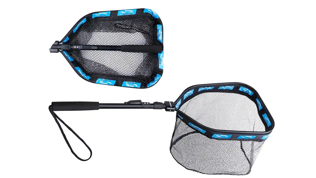 Plusinno floating folding fish landing net