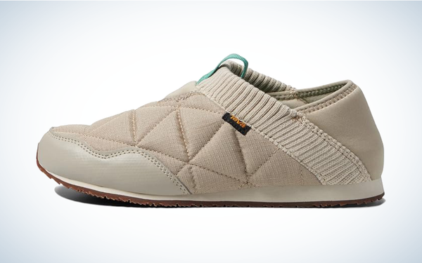 Teva ReEmber Moccasin on gray and white background