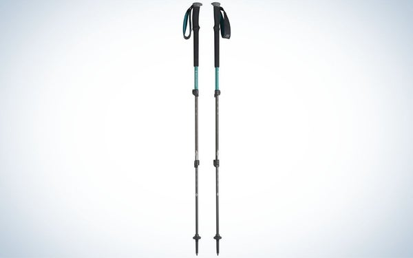 Black Diamond Trail Pro Shock Womenâs are the best trekking poles.