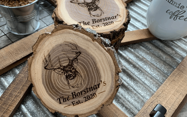 Log Coasters