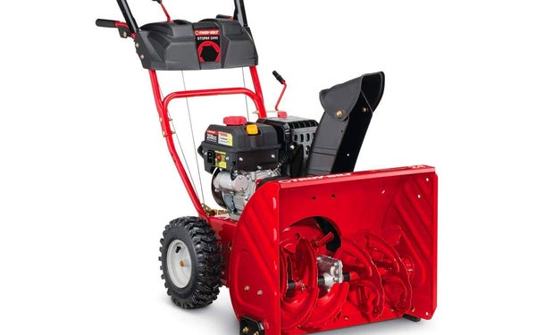 Troy-Bilt 24 in. Two-Stage 208cc Electric Start Self Propelled Gas Snow Blower Storm 2410 Model