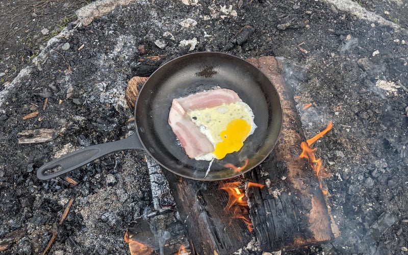 Camp Chef cast iron skillet