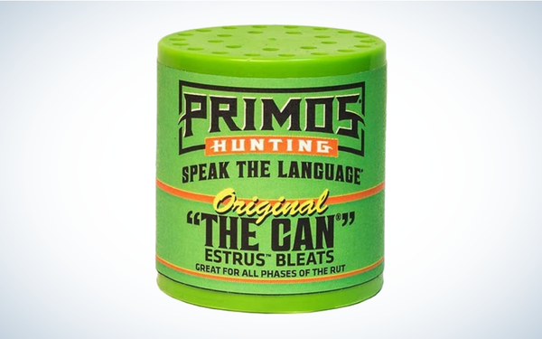 Primos The Original Can Doe Bleat Call on gray and white background