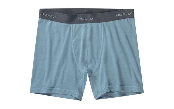 Free Fly Bamboo Boxer Briefs on white background