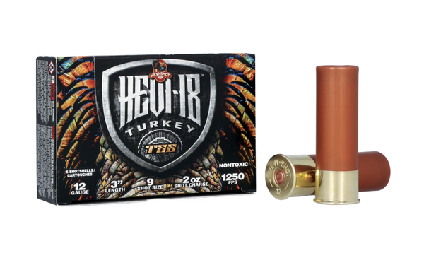 Hevi-Shot Hevi-18 TSS Turkey Shotshells on white background