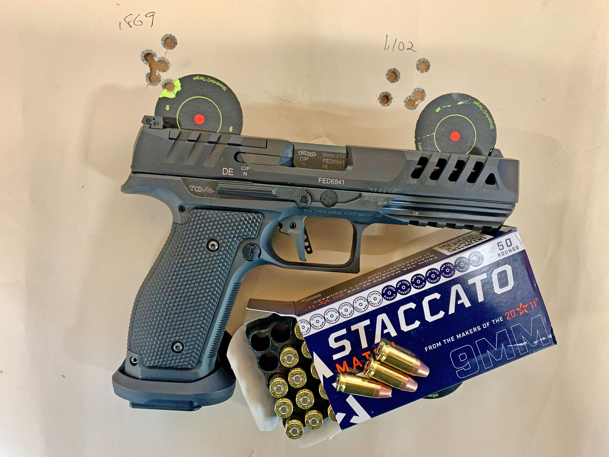 Walther PDP steel frame match accuracy