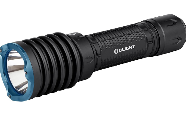 Olight Warrior X3 Flashlight on white background