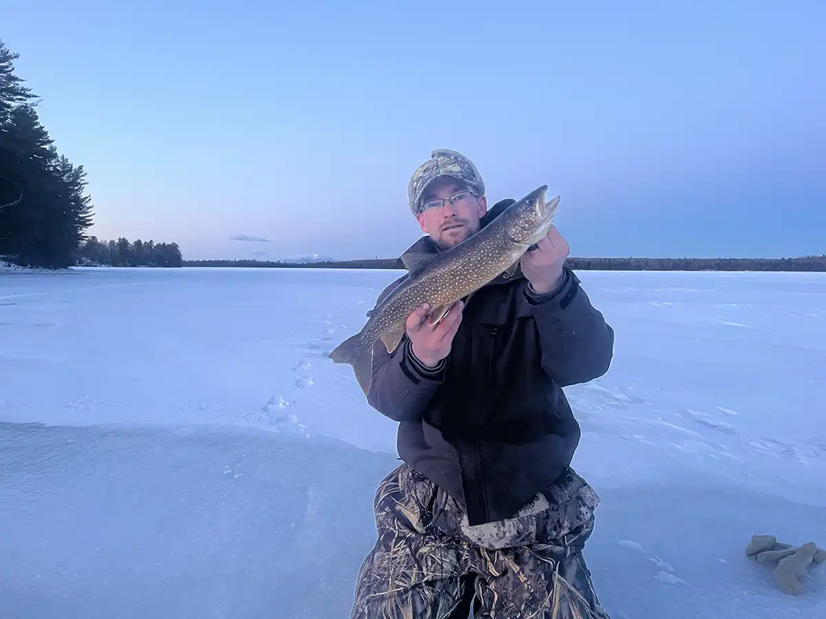 ice fishing